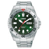 Lorus Automatic Green and Red 'Power Sports' Mens Watch RL475BX9