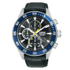 Lorus Chronograph Leather Strap Mens Watch RM331JX9