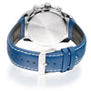 Lorus Chronograph Blue Leather Strap Mens Watch RM379JX9