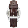 Lorus Easy Reader Brown Leather Strap Mens Watch RS965BX9