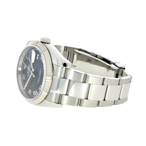 Pre Owned Rolex Oyster Perpetual Datejust 36 Oyster Steel Mens Watch 116234 Papers RW0474 (2006)