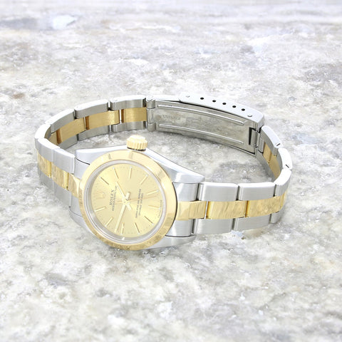 Rolex Lady Oyster Perpetual Bi Metal Watch 76183 RW0509 (2003) | H&H