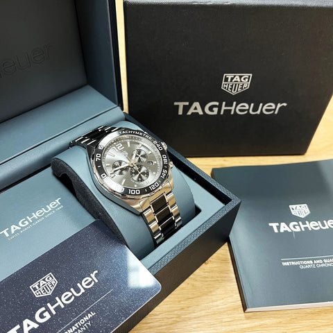 Tag Heuer Formula 1 Chronograph Mens Watch CAZ1011.BA0843 Papers | H&H