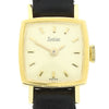 Vintage Zodiac 18ct Gold Mechanical Ladies Leather Strap Swiss Watch | H&H