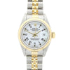 Rolex Lady Datejust Watch Bi Metal 69173 Papers (1994) Pre Owned RW0677