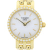 Tissot 18ct Yellow Gold And Diamond Ladies Bracelet Watch | H&H