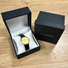 Mappin & Webb 9ct Gold Leather Strap Mens Quartz Watch Pre Owned | H&H