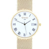 W H Wilmot 9ct Gold Mens Watch White Dial 9ct Gold Bracelet (2004) | H&H