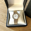W H Wilmot 9ct Gold Mens Watch White Dial 9ct Gold Bracelet (2004) | H&H