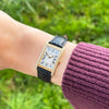 Carl F Bucherer Diamond Set 18ct Gold Leather Strap Ladies Watch 10.0025 | H&H