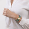 Radley Green Leather Strap Ladies Watch RY21722