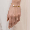 Radley Sterling Silver Mother Of Pearl Heart & Jumping Dog Bracelet RYJ3372