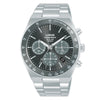 Lorus Grey Dial Solar Chronograph Mens Watch RZ519AX9