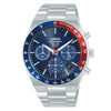 Lorus Blue Dial Solar Chronograph Mens Watch RZ521AX9