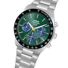 Lorus Green Dial Solar Chronograph Mens Watch RZ523AX9