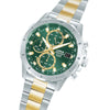 Lorus Green Dial Solar Chronograph Mens Watch RZ605AX9