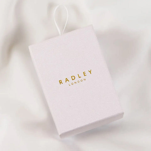 Radley Heart Print White leather Strap Ladies Watch RY21746A