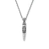 Save Brave Stainless Steel Mens Necklace SBN-BULLET