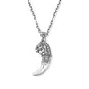 Save Brave Stainless Steel Mens Necklace SBN-DRAGONTOOTH