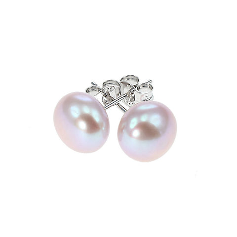 Lido Pearls Pink Freshwater Pearl Stud Earrings Small SMALLSP