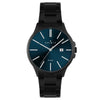 Spirit Mens Watch Black Case and Bracelet SP3014 | H&H