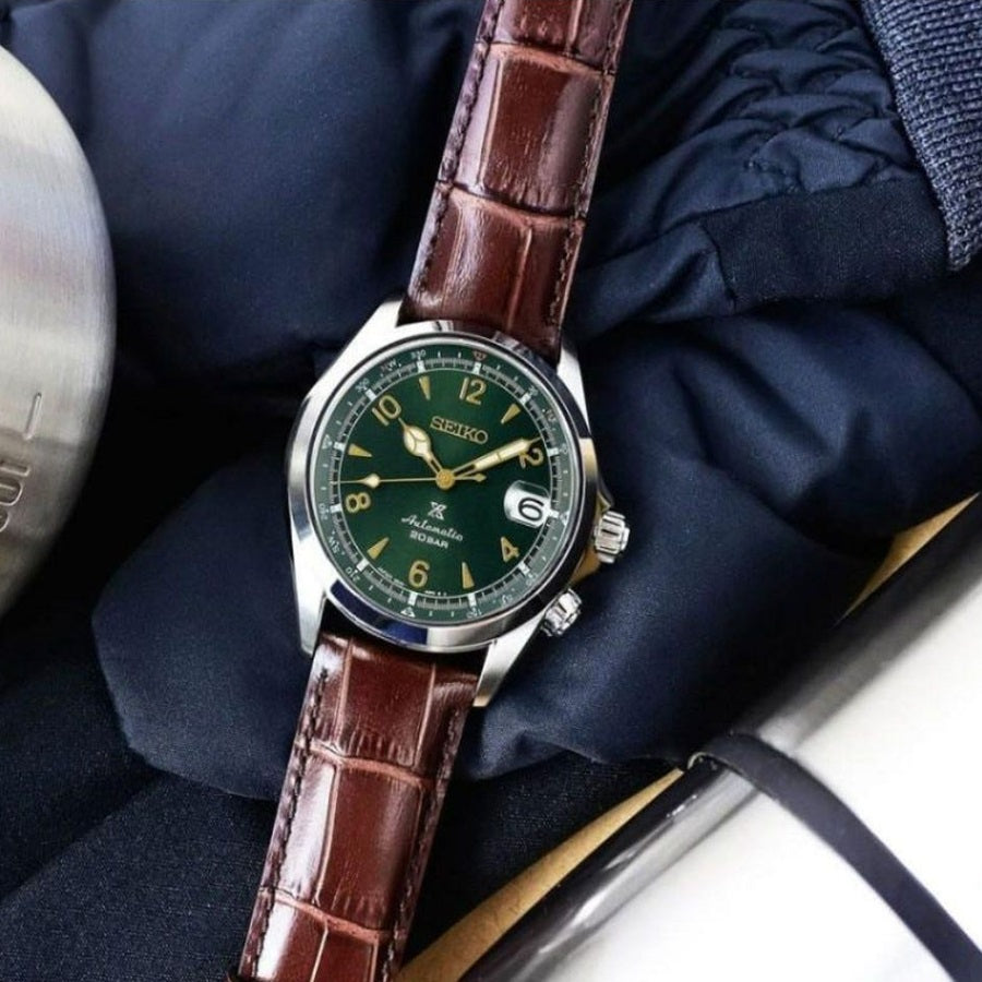 Seiko Prospex Alpinist Automatic Mens Watch SPB121J1 H H Jewellers Hollins and Hollinshead