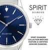 Spirit Luxe Diamond Set Blue Dial Mens Watch SPGD-3007