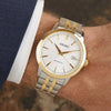 Seiko Classic Two Tone Automatic Mens Watch SRPH92K1