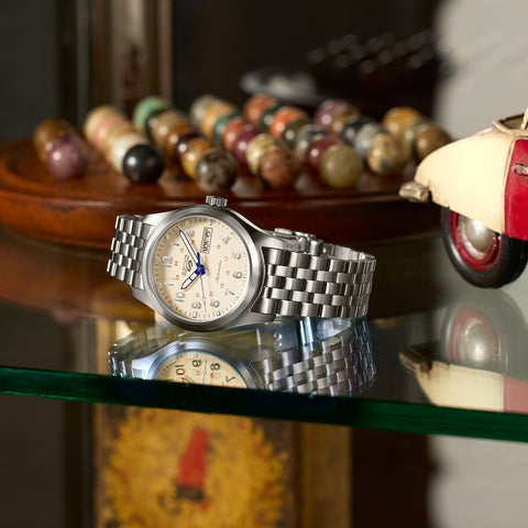 Seiko 5 Sports Laurel Limited Edition 110th Anniversary Watch SRPK41K1