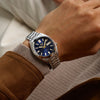 Seiko 5 Sports SNXS Vintage Gold Collection in Blazer Blue SRPL55K1