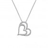 Hot Diamonds Double Heart Necklace and Earrings Gift Set SS158