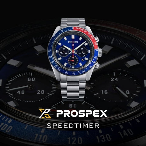Seiko Prospex Speedtimer Go Large Chronograph Solar Watch SSC913P1