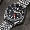 Seiko 5 Automatic GMT Black Grape SKX Recreation Watch SSK001K1