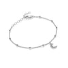 Hot Diamonds Silver Whisper Sterling Silver Love You Bracelet SWB007