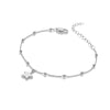 Hot Diamonds Silver Whisper Sterling Silver 40th Birthday Bracelet SWB022