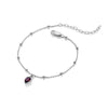 Hot Diamonds Silver Whisper Sterling Silver July Birthstone Bracelet SWB031