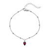 Hot Diamonds Silver Whisper Sterling Silver July Birthstone Bracelet SWB031