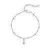 Hot Diamonds Silver Whisper Sterling Silver CZ Teardrop Bracelet SWB069