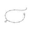 Hot Diamonds Silver Whisper Sterling Silver CZ Droplet Bracelet SWB070