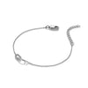 Hot Diamonds Silver Whisper Sterling Silver Oval Linked Bracelet SWB073