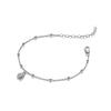 Hot Diamonds Silver Whisper Sterling Silver Pearl Droplet Bracelet SWB074