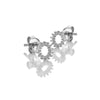 Hot Diamonds Silver Whisper Sterling Silver Circle Earrings SWE016