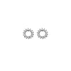 Hot Diamonds Silver Whisper Sterling Silver Circle Earrings SWE016