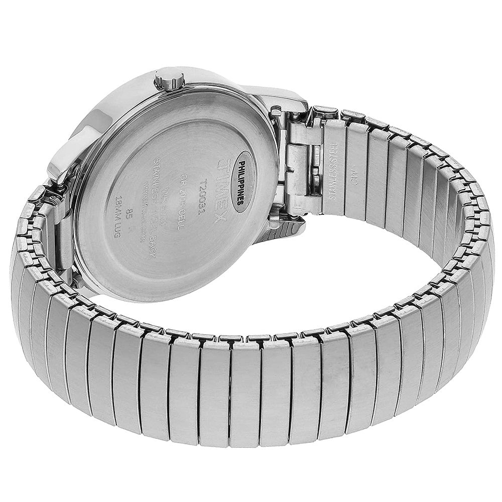 Timex stainless hot sale steel back