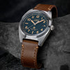 Timex Expedition Capstone Mens Watch TW2Y30600 Brown Leather Strap