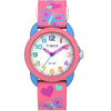Timex Butterfly Pink Soft Silicone Strap Time Teacher Kids Watch TW2Y59700