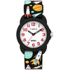 Timex NASA Black Soft Silicone Strap Time Teacher Kids Watch TW2Y59800