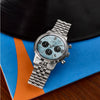 Timex Marlin Chronograph Mens Watch TW2Y66500 Ice Blue Dial