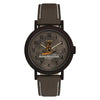 Timex X Harry Potter Sorting Hat Brown Leather Strap Watch TW2Y77000
