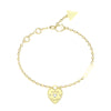 Guess Amore Crystal Heart Bracelet UBB05057YGL
